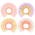 Pastel Flower <br> Paper Bonnets (4)